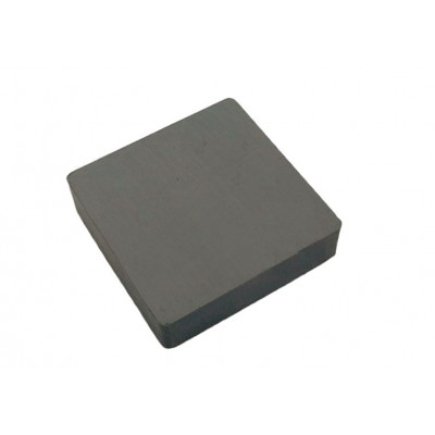 50mm x 50mm x 12.5mm (50x50x12.5 mm) Ferrite Block Magnet
