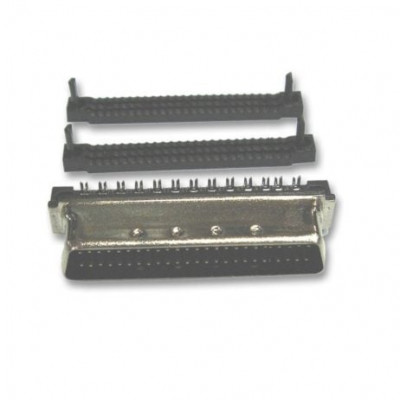 50Way Plug 5749621-5, IDC, SCSI2