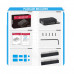 52Pi Raspberry Pi 5 Aluminum Black Case with Built-in Heat Dissipation Column and Heatsinks