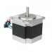 57HM41-2804 NEMA23 5Kg-cm Stepper Motor Round-Type 57HM41-2804 NEMA23 5Kg-cm Stepper Motor Round-Type
