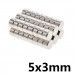 5mm x 3mm (5x3 mm) Neodymium Disc Strong Magnet
