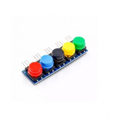 Electronic Building Blocks Big Key Button Module - 5 Pieces/set 