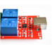 5V 2 channel USB PC Intelligent Control Relay Module