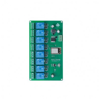 5V/7-28V ESP8266 WIFI 8 Channel Relay Module ESP-12E Development Board