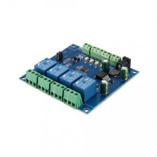 5V DC RTU 4 Channel Relay Module with 7-24V Modbus and RS485/TTL Anti-reverse Connection