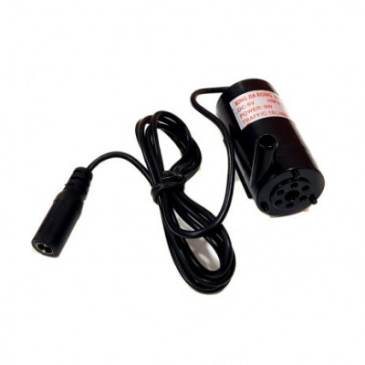 5V Noiseless 2.5L/Min Mini Submersible Pump with DC 5mm Female Jack