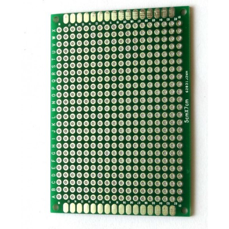 MDW DIY Multi-Sized Double Side Prototype PCB Universal Printed Circuit Board Green 15x20CM,9x15CM and 6x8CM