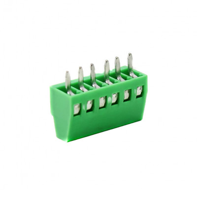 6 Pin 2.54mm Pitch Pluggable Screw Terminal Block