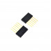 6 Pin Female 11mm tall stackable Header Connector for Arduino