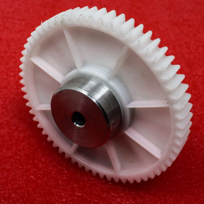 60 Teeth Plastic Spur Gear with Metal Insert (1.25M-60T-6-75)