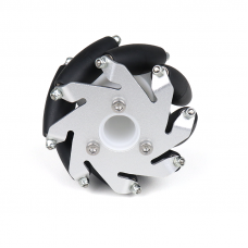 60mm Aluminum Mecanum Bearing Rollers Wheel-LEFT