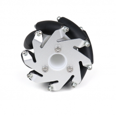 60mm Aluminum Mecanum Bearing Rollers Wheel-Right