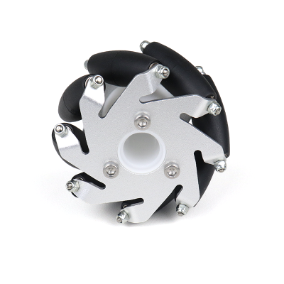 60mm Aluminum Mecanum Bearing Rollers Wheel-Right