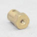 6mm Hex coupling for Robot Smart Car Wheel 18mm Length