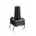 6x6x12mm Tactile 4 Pin Push Button Switch - 5 Pieces Pack