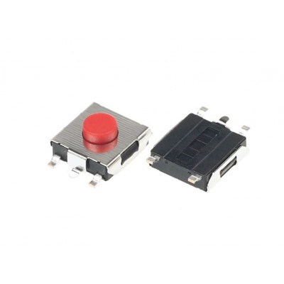 6x6x4.3mm SMD 5 Pin Tactile Switch - 5 Pieces pack