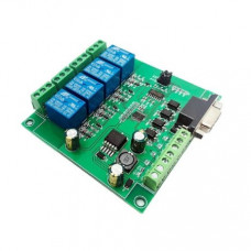 7-24V Modbus RTU 4 Channel RS232 Serial Relay Module 7-24V Modbus RTU 4 Channel RS232 Serial Relay Module