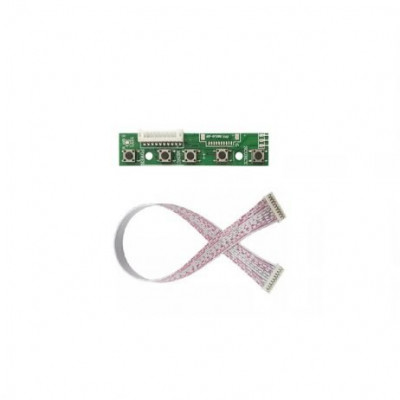 7 - Inch LCD Control Button Board Compatible With 10 Pin Ribbon Cable