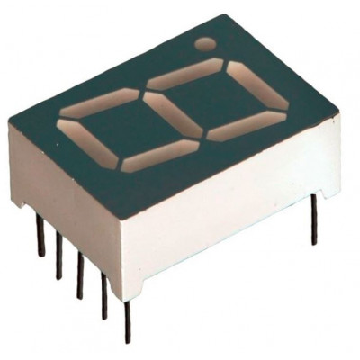 7 Segment Display - Common Cathode - 0.56 inch - Standard Size