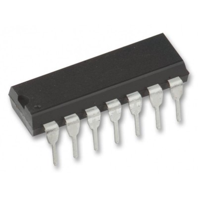 74F74 Dual D-Type Positive Edge-Triggered Flip-Flop IC (7474) DIP-14 Package