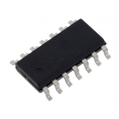 74HC00 IC - (SMD Package) - Quad 2 Input NAND Gate IC (7400 IC)