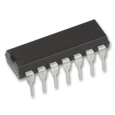 74HC02 Quad 2-Input NOR Gate IC (7402 IC) DIP-14 Package