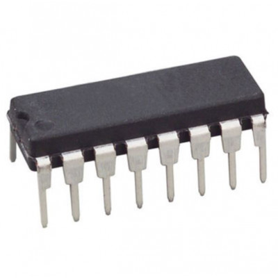 74HC174 Hex D-type Flip-Flop with Reset IC (74174 IC) DIP-16 Package