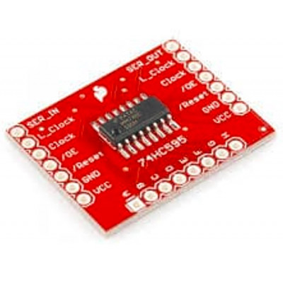 74HC595 Shift Register Breakout Board Module