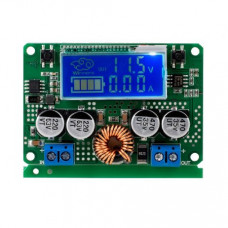 7A DC 60V Adjustable Step-Down Regulator Module LCD Display With Case