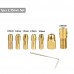 7pcs 2.35mm Mini Drill Chucks For Rotary Power Tools Dia 0.5mm/1.0mm/1.5mm/2.5mm/3.0mm