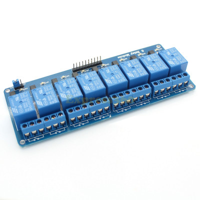 8 Channel 5V Relay Module with Optocoupler