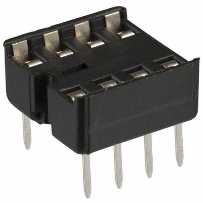 8 Pin DIP8 Integrated Circuit IC Sockets Adaptor(Pack of 10) 8 Pin DIP8 Integrated Circuit IC Sockets Adaptor(Pack of 10)