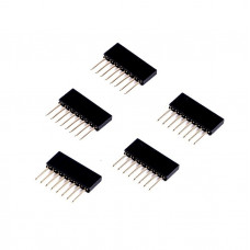 8 Pin Female 11mm tall stackable Header Connector for Arduino
