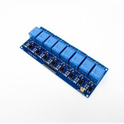 8 Channel 12V Relay Module with Optocoupler