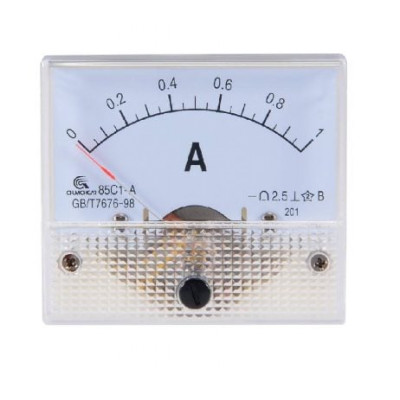 85C1-A DC Pointer AmmeterMeasuring Range:DC0-1A,Direct 85C1-A DC Pointer AmmeterMeasuring Range:DC0-1A,Direct