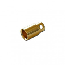 8mm Gold Plated Bullet Connector Female