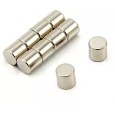 8mm x 8mm (8x8 mm) Neodymium Cylindrical Strong Magnet 8mm x 8mm (8x8 mm) Neodymium Cylindrical Strong Magnet