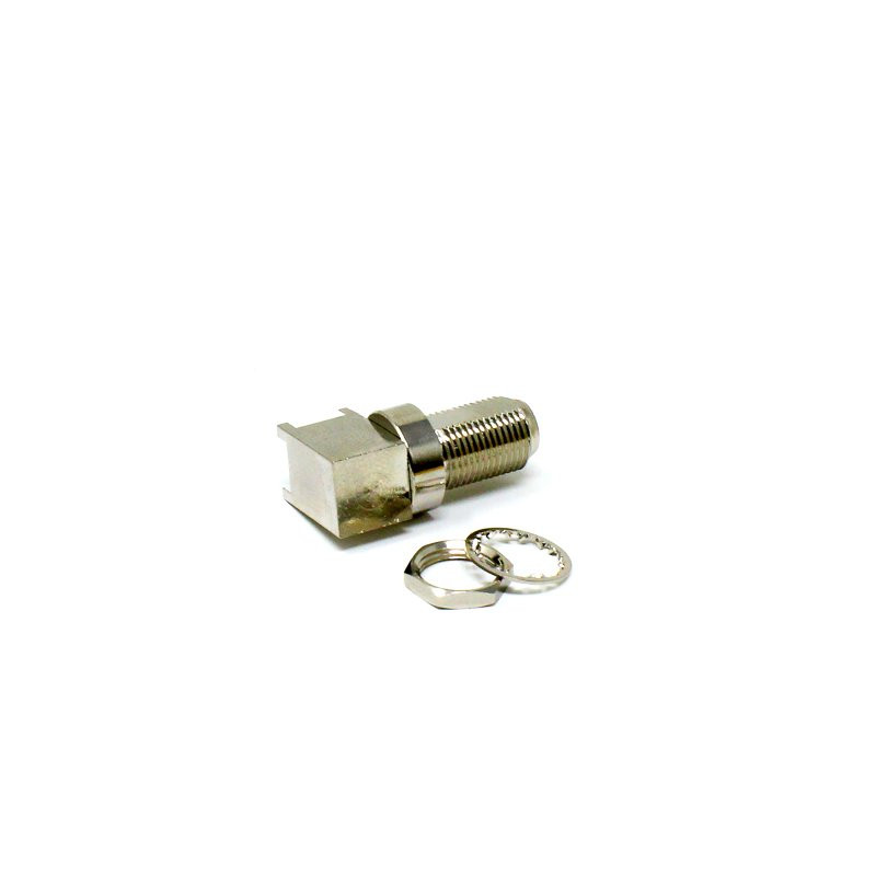 90 Degree F Type Connector Female Bulkhead For PCB Mount buy online at Low Price in India
