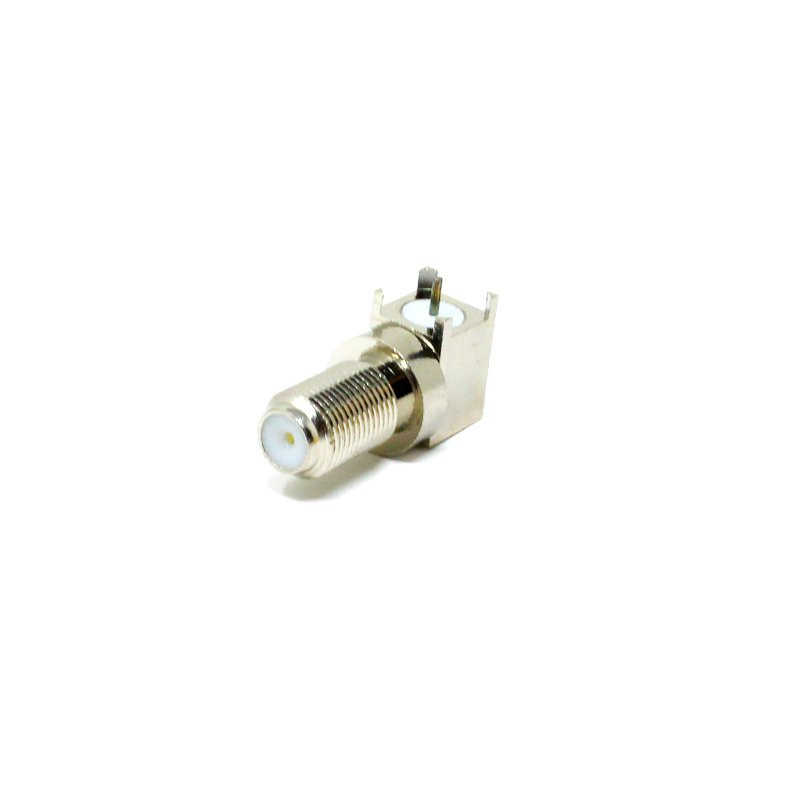 90 Degree F Type Connector Female Bulkhead For PCB Mount buy online at Low Price in India
