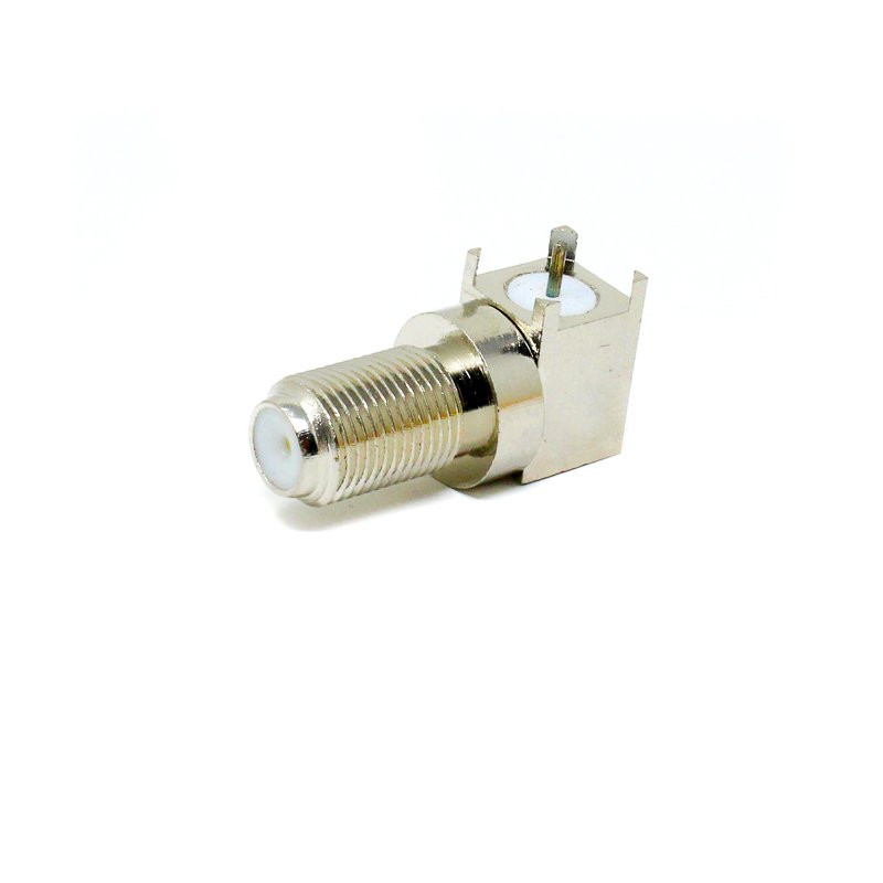 90 Degree F Type Connector Female Bulkhead For PCB Mount buy online at Low Price in India