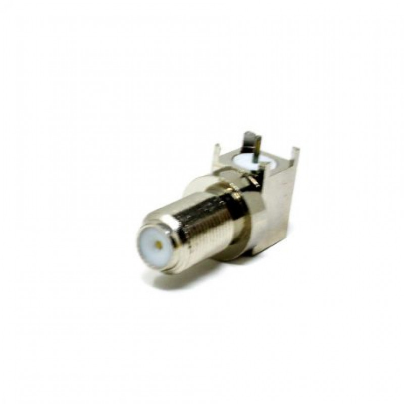 90 Degree F Type Connector Female Bulkhead For PCB Mount buy online at Low Price in India