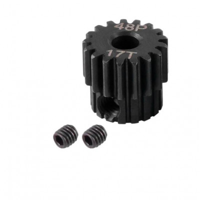 48P 17T 3.17mm Shaft Steel Pinion Gear For RC Hobby Motor Gear 1 / 10th SCT Monster