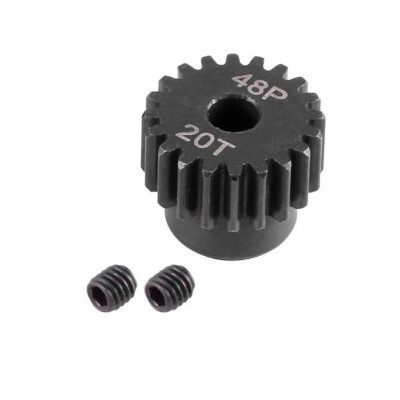 48P 20T 3.17mm Shaft Steel Pinion Gear For RC Hobby Motor Gear 1 / 10th SCT Monster