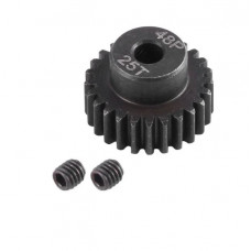 48P 25T 3.17mm Shaft Steel Pinion Gear For RC Hobby Motor Gear 1 / 10th SCT Monster