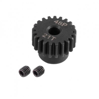 48P 21T 3.17mm Shaft Steel Pinion Gear For RC Hobby Motor Gear 1 / 10th SCT Monster