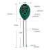 3 Way Soil Meter For Moisture, Light Intensity and pH Testing Meter