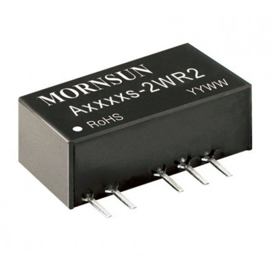A2405S-2WR2 Mornsun 24V to ±5V DC-DC Converter 2W Power Supply Module - Miniature SIP Package