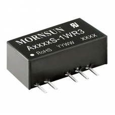 A2412S-1WR3 Mornsun 24V to ±12V DC-DC Converter 1W Power Supply Module - SIP Package