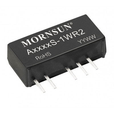 A2415S-1WR2 Mornsun 24V to ±15V DC-DC Converter 1W Power Supply Module - Ultra Compact SIP Package A2415S-1WR2 Mornsun 24V to ±15V DC-DC Converter 1W Power Supply Module - Ultra Compact SIP Package