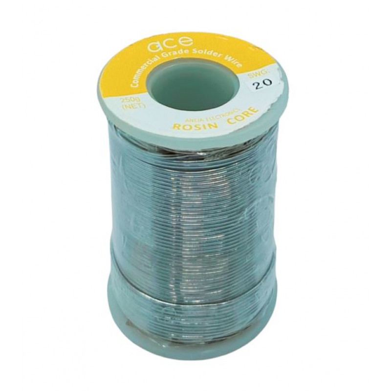 ACE 250gm 20 Gauge Grade Rosin Core Solder Wire buy online